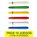 CAÑAS MIDI JW NYLON 36mm colores