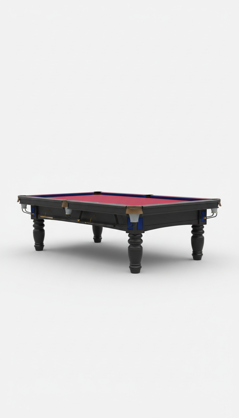 Mesa de billar profesional de madera maciza